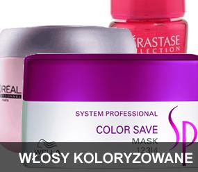 Włosy koloryzowane