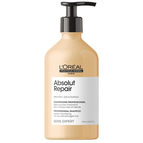 L'Oréal Absolut Repair – szampon do włosów zniszczonych 500 ml z pompką
