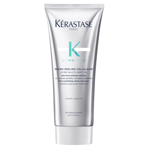 Kérastase Symbiose Micro-Peeling Cellulaire 200 ml – mikro-złuszczający peeling do skóry głowy z łupieżem
