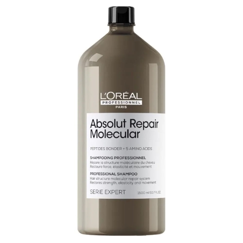 Szampon regenerujący do włosów zniszczonych 1500ml - L'Oréal Professionnel Absolut Repair Molecular