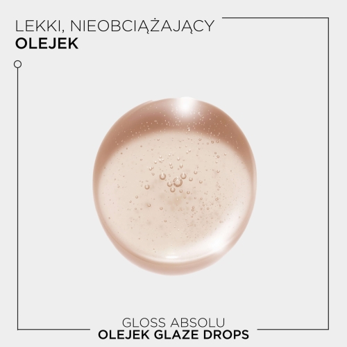Przezroczysty, lekki olejek Glaze Drops – nieobciążająca formuła dla gładkich i błyszczących włosów.