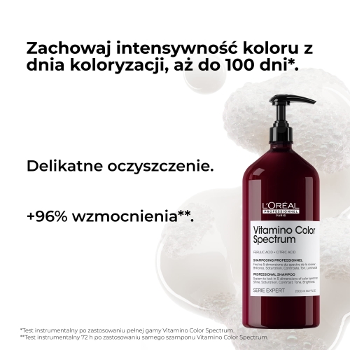 L’Oreal Vitamino Color Spectrum Szampon 1500 ml - profesjonalny szampon do włosów farbowanych