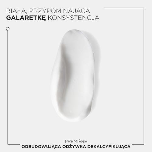 Biała galaretkowata konsystencja odżywki Kérastase Première
