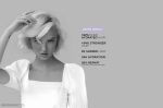 Modelka z blond włosami promująca gamę Kérastase Blond Absolu