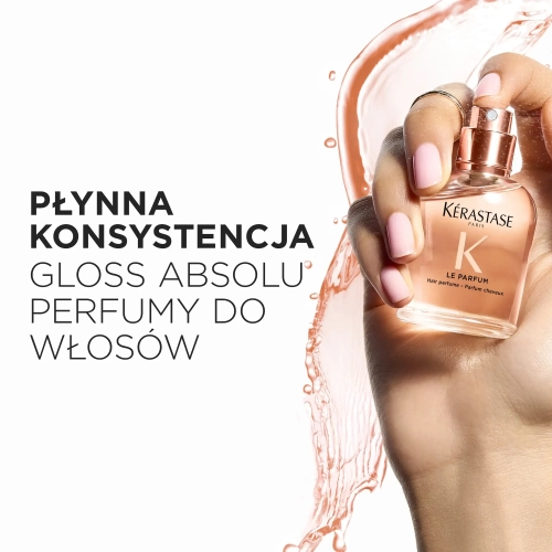 Kérastase Gloss Absolu Le Parfum – płynna konsystencja perfum do włosów