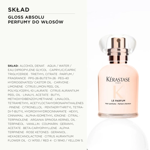 Kérastase Gloss Absolu Le Parfum – trzy kluczowe zalety perfum do włosów