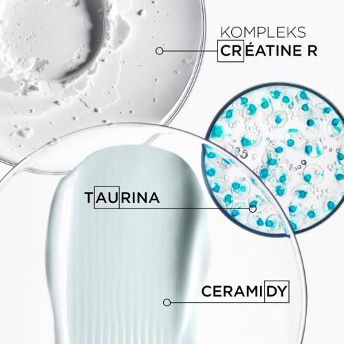 Składniki aktywne odżywki Kérastase Extentioniste – kreatyna R, tauryna, ceramidy