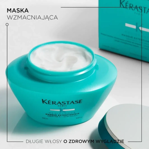 Kérastase Résistance Masque Extentioniste – otwarty słoiczek z maską