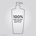 Butelka z pompką – 100% plastiku z recyklingu*