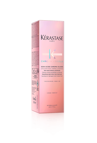 Kérastase Chroma Absolu Soin Acide Chroma Gloss – różowe opakowanie kartonowe 210 ml