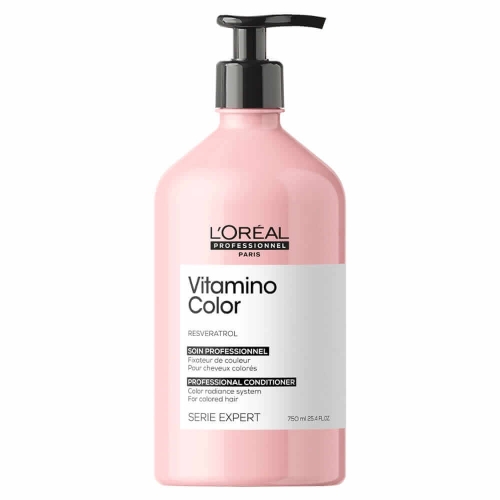 L'Oréal Professionnel Vitamino Color Odżywka 750 ml z pompką do włosów farbowanych i rozjaśnianych.