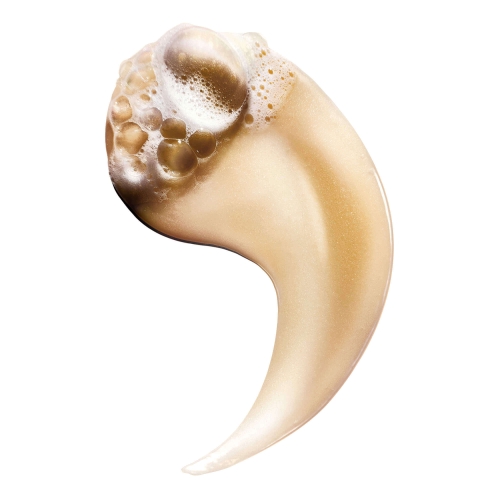 Konsystencja szamponu Absolut Repair – złocisty kremowy żel