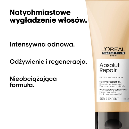 Odżywka Absolut Repair – intensywna odnowa i nieobciążająca formuła