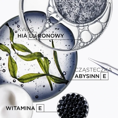Składniki aktywne maski Kérastase Chronologiste – kwas hialuronowy, Abyssine, witamina E