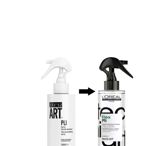L’Oréal Professionnel Tecni.Art Flex Pli – nowe opakowanie sprayu termo-modelującego