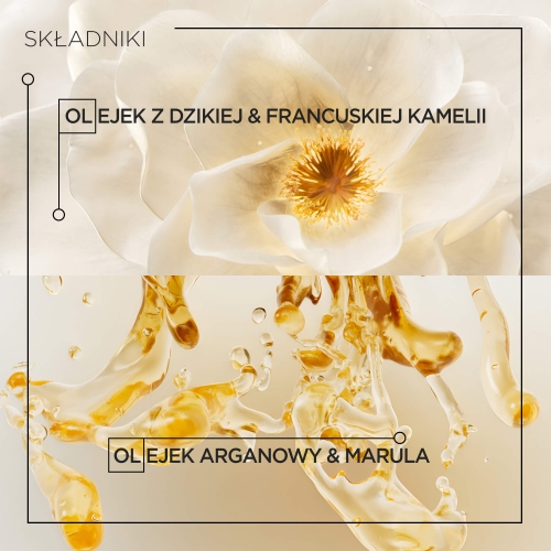 Elixir Ultime – składniki: olej kameliowy, arganowy i marula