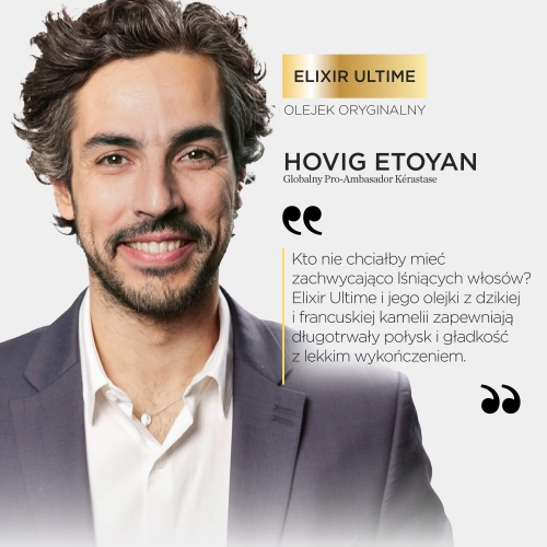 Hovig Etoyan o Elixir Ultime – cytat ambasadora marki
