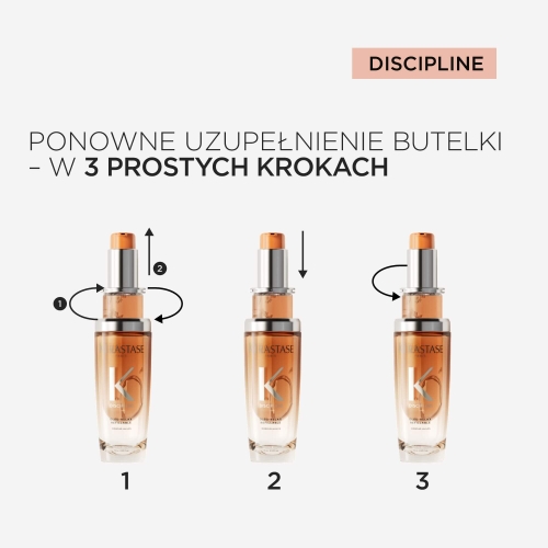 Kérastase Discipline Oléo-Relax – jak uzupełnić butelkę w 3 prostych krokach