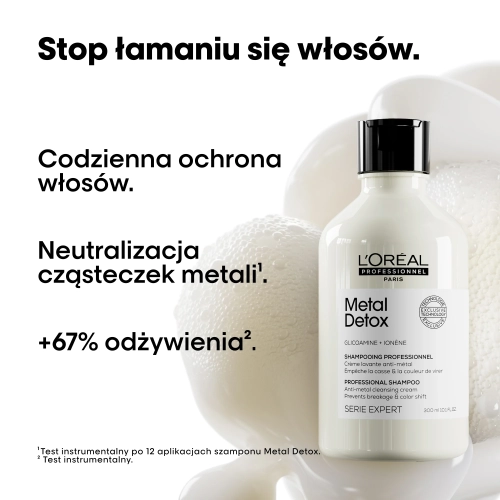 Efekty stosowania szamponu L’Oréal Metal Detox – ochrona i odżywienie