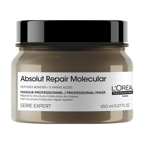 L’Oréal Professionnel Absolut Repair Molecular maska 150 ml - opakowanie słoik
