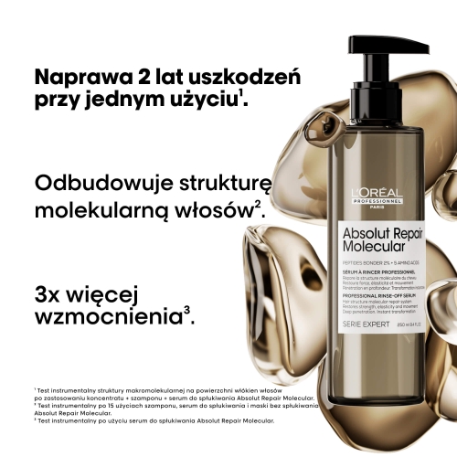 Absolut Repair Molecular serum do spłukiwania z informacją o odbudowie molekularnej