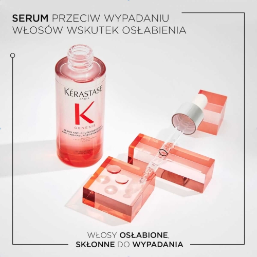 Kérastase Genesis Serum Anti-Chute Fortifiant - działanie serum wzmacniającego