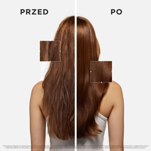 Efekt przed i po – rudy tył