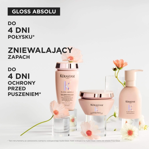 Linia Kérastase Gloss Absolu do włosów puszących się