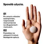 Kremowa maska do włosów na dłoni - porcja do jednorazowego użycia