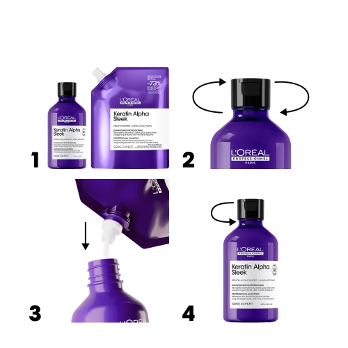Instrukcja uzupełniania butelki z refilla 500 ml