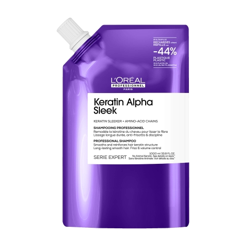 Refill 1000 ml w fioletowym opakowaniu z białą zakrętką