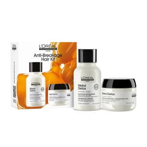 L’Oréal Professionnel Metal Detox DUO - zestaw podróżny szampon 100 ml + maska 75 ml