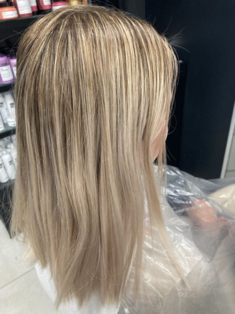 jak wyglądały włosy przed dekoloryzacją